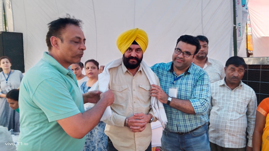 Health and Blood Donation Camp